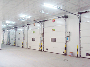 自動(dòng)化冷庫穿堂內(nèi)景圖