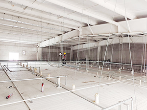 防爆冷庫(kù)建造施工場(chǎng)景圖