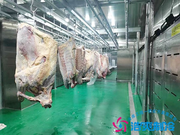豬肉分割車(chē)間冷庫(kù)建造