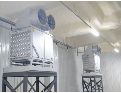 吉林琿春125000m3海洋經濟產業(yè)園食品物流冷庫建造工程案例