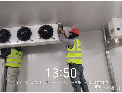 國藥集團(tuán)蘭州生物制藥30000立方米血液制品冷庫建設(shè)工程案例