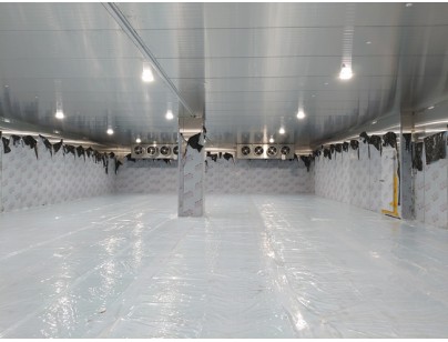 浙江省寧波市余姚創(chuàng)豐毛皮制品1206m3原料儲(chǔ)藏冷庫工程案例