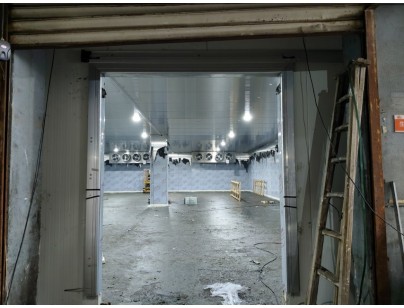 浙江省寧波市余姚創(chuàng)豐毛皮制品1206m3原料儲(chǔ)藏冷庫工程案例